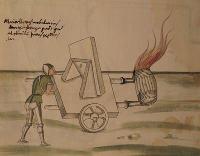 Una máquina de guerra, ilustración de 